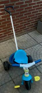 Smoby drie wieler met duwstand, Ophalen of Verzenden, Zo goed als nieuw, Smoby, Duwstang