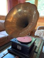 His masters voice grammofoon opknapper, Ophalen
