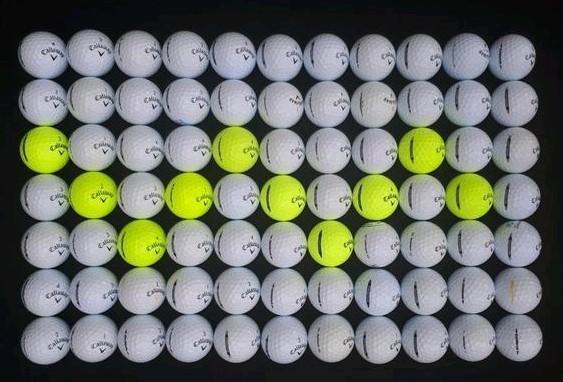 77 stuks PREMIUM Callaway Warbird golfballen, Sport en Fitness, Golf, Zo goed als nieuw, Bal(len), Callaway, Ophalen of Verzenden