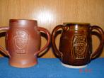 Drie kruizen bierpul 1993 en 1995. Handgemaakt., Verzamelen, Ophalen of Verzenden, Nieuw, Pul(len), Overige merken
