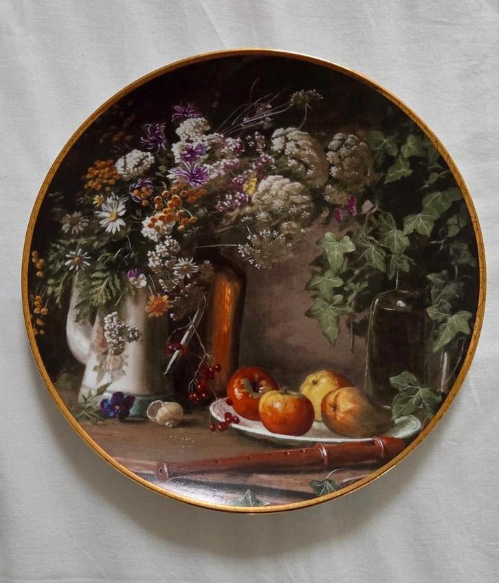 Sierbord Kees van den Berg - Ochtend Stilleven, Antiek en Kunst, Antiek | Wandborden en Tegels, Ophalen of Verzenden