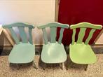 Drie degelijke houten stoelen!, Huis en Inrichting, Stoelen, Ophalen, Gebruikt, Drie