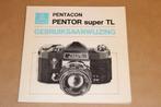 Oude gebruiksaanwijzing - Pentacon Pentor Super TL 1970, Ophalen of Verzenden, 1960 tot 1980, Overige typen