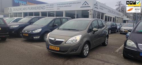 Opel Meriva 1.4 Turbo Cosmo, Auto's, Opel, Bedrijf, Te koop, Meriva, ABS, Airbags, Airconditioning, Boordcomputer, Centrale vergrendeling