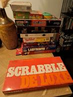 Vintage Scrabble de Luxe, Hobby en Vrije tijd, Gezelschapsspellen | Bordspellen, Gebruikt, Ophalen of Verzenden