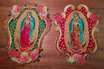 Strijkapplicaties met Heilige Maria van Guadalupe