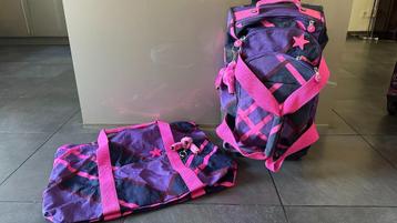 Kipling koffers en trolleys origineel, 4-wielen NIEUW!! beschikbaar voor biedingen