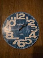 Vintage Wandklok - London 1879, Huis en Inrichting, Ophalen of Verzenden, Gebruikt, Analoog, Wandklok