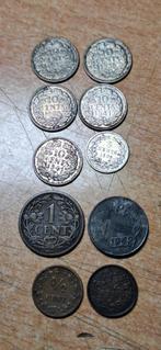 Antieke Nederlandse munten zilver en brons 1850 - 1942, Ophalen of Verzenden, Nederland, Munten