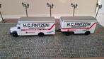 Herpa 145978 Mercedes Benz L311, Fintzen combi, 1/87, Ophalen of Verzenden, Zo goed als nieuw, Bus of Vrachtwagen, Herpa