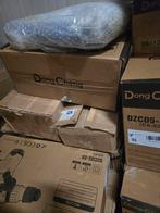 Pallet met diverse elektrische gereedschappen en airco, Boormachine, Ophalen of Verzenden, Variabele snelheid, Gebruikt