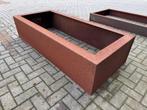 Plantenbak corten 180 x 80 x 40 cm, Tuin en Terras, Ophalen, Zo goed als nieuw, Metaal