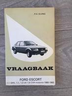 Vraagbaak Ford Escort MK3 1.1, 1.3, 1.6 OHV & CVH 1980-1983, Ophalen of Verzenden