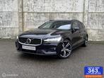 Volvo V60 2.0 T4 R-Design/ACC/Memory/stoelverwarming/Leder!, Auto's, Volvo, Gebruikt, Zwart, 1969 cc, Zwart