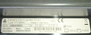 Bosch 45cm inbouw combimagnetron hetelucht E-nr HB84K550N/04 beschikbaar voor biedingen
