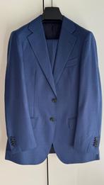 Heren pak Suitsupply Mid Blue Tailored Fit Havana Suit, Kleding | Heren, Ophalen, Zo goed als nieuw, Suitsupply, Maat 48/50 (M)
