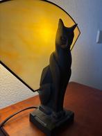 Kattenlamp brons, Ophalen, Zo goed als nieuw