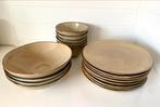 Xenos Toscane Servies beige diner Borden, kommen , diepbord, Ophalen, Gebruikt, Bord(en), Effen