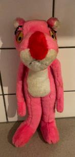Vintage Pink Panther knuffel pluche pop roze panter, Kinderen en Baby's, Ophalen of Verzenden, Zo goed als nieuw