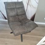 Leen Bakker Fauteuil Antraciet, Ophalen of Verzenden, Zo goed als nieuw, Metaal, Eén