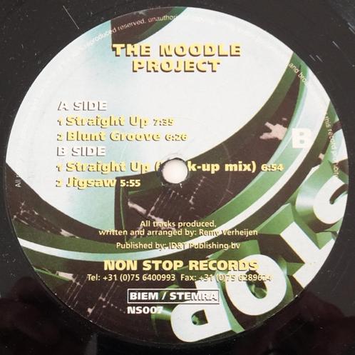 The Noodle Project - Straight Up 12'' House / Techno 1996, Cd's en Dvd's, Vinyl | Dance en House, Zo goed als nieuw, 12 inch, Ophalen