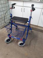 Stevige nette rollator met goede remmen en mandje, Ophalen, Gebruikt