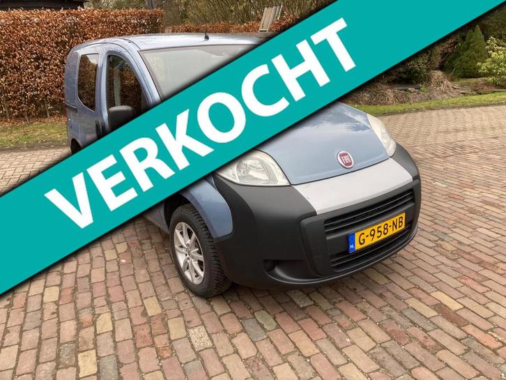 Fiat Qubo 1.4 Easy, Auto's, Fiat, Te koop, Qubo, ABS, Airbags, Airconditioning, Boordcomputer, Centrale vergrendeling, Elektrische buitenspiegels