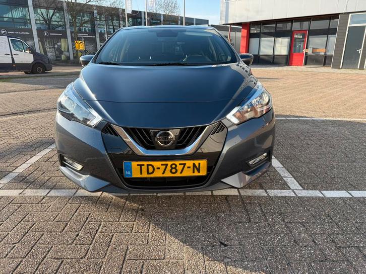 Nissan Micra 0.9 Ig-t 90pk 2018 Grijs, Auto's, Nissan, Particulier, Micra, ABS, Achteruitrijcamera, Adaptive Cruise Control, Airbags