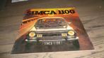 Folder  SIMCA  1100  ,  8-1978, Verzenden, Zo goed als nieuw, Overige merken