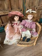 2 vintage poppen, Ophalen, Zo goed als nieuw, Pop