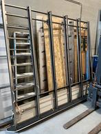 Glasrek voor op zijkant bus, Ophalen, Gebruikt