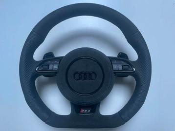 Audi RS3 RS4 RS5 RS6 RS7 SQ5 stuurwiel S line flippers sline beschikbaar voor biedingen