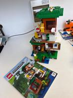 Lego Minecraft 21174, de Moderne Boomhut, Ophalen of Verzenden, Zo goed als nieuw, Complete set, Lego