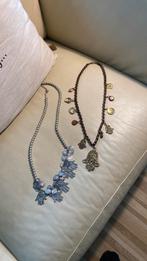 Ketting halsketting oosters boho hamsa, Ophalen, Zo goed als nieuw, Zilver, Overige materialen
