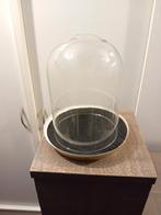 Glazen stolp met schaal, Antiek en Kunst, Ophalen of Verzenden