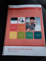 EOL L exact online voor logistiek, Ophalen of Verzenden, Zo goed als nieuw, Overige niveaus, Nederlands