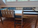 1 persoons hoogslaper, Huis en Inrichting, Slaapkamer | Stapelbedden en Hoogslapers, Gebruikt, Eenpersoons, Ophalen of Verzenden