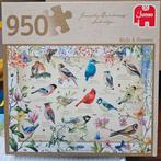 Jumbo Puzzel 950 stukjes - Vogels & Bloemen, Ophalen, 500 t/m 1500 stukjes, Zo goed als nieuw, Legpuzzel