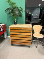 Vintage letterkast posterkast, Antiek en Kunst, Ophalen