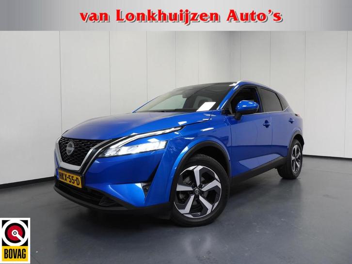 Nissan Qashqai 1.3 MHEV N-Connecta Design NAVI/360CAM/PANODA, Auto's, Nissan, Bedrijf, Te koop, Qashqai, 360° camera, ABS, Achteruitrijcamera