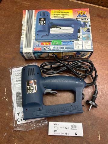 Top Craft TET 530 V Elektrische Tacker beschikbaar voor biedingen