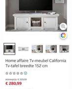 Tv meubel California - 152cm breed, Eikenhout, 150 tot 200 cm, Ophalen of Verzenden, Minder dan 100 cm