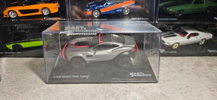 1:43 Local Motors Rally Fighter Fast & Furious Altaya/ixo, Hobby en Vrije tijd, Modelauto's | 1:43, Nieuw, Auto, Overige merken
