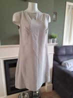 Sandro Ferrone beige grijs jurk 46 NL 44 gratis verz in NL, Kleding | Dames, Verzenden, Beige, Zo goed als nieuw, Knielengte