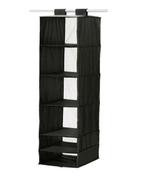 2x Ikea Skubb Opbergers - Zwart, Minder dan 50 cm, Ophalen of Verzenden, Zo goed als nieuw, Minder dan 25 cm