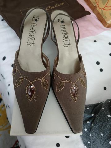 damesschoenen maat 38 slingback beschikbaar voor biedingen