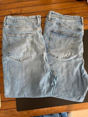Twee skinny jeans spijkerbroeken maat 46 beschikbaar voor biedingen