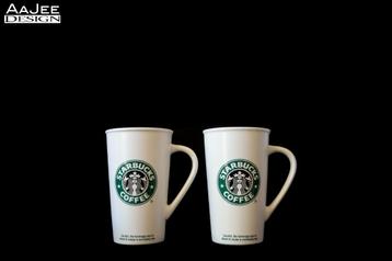 Set van 2 zeldzame Starbucks verzamel mokken – 2005 – 16Oz.  beschikbaar voor biedingen