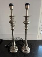 Zware lampenvoet 2x, Huis en Inrichting, Lampen | Tafellampen, Ophalen of Verzenden, Gebruikt, Metaal, 50 tot 75 cm