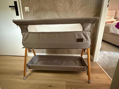 Baninni Co-Sleeper Elia Nomad Taupe incl. Matras, Kinderen en Baby's, Babywiegjes en Ledikanten, Zo goed als nieuw, Wieg, Ophalen